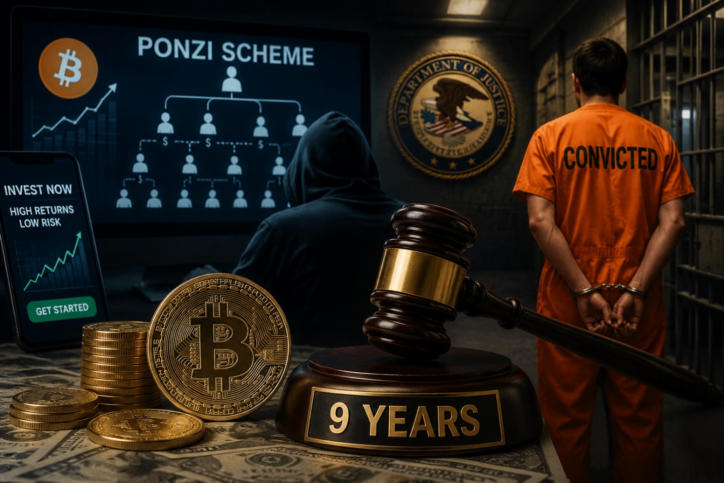 Người đàn ông Ohio bị kết án vì điều hành quỹ đầu tư Bitcoin lừa đảo