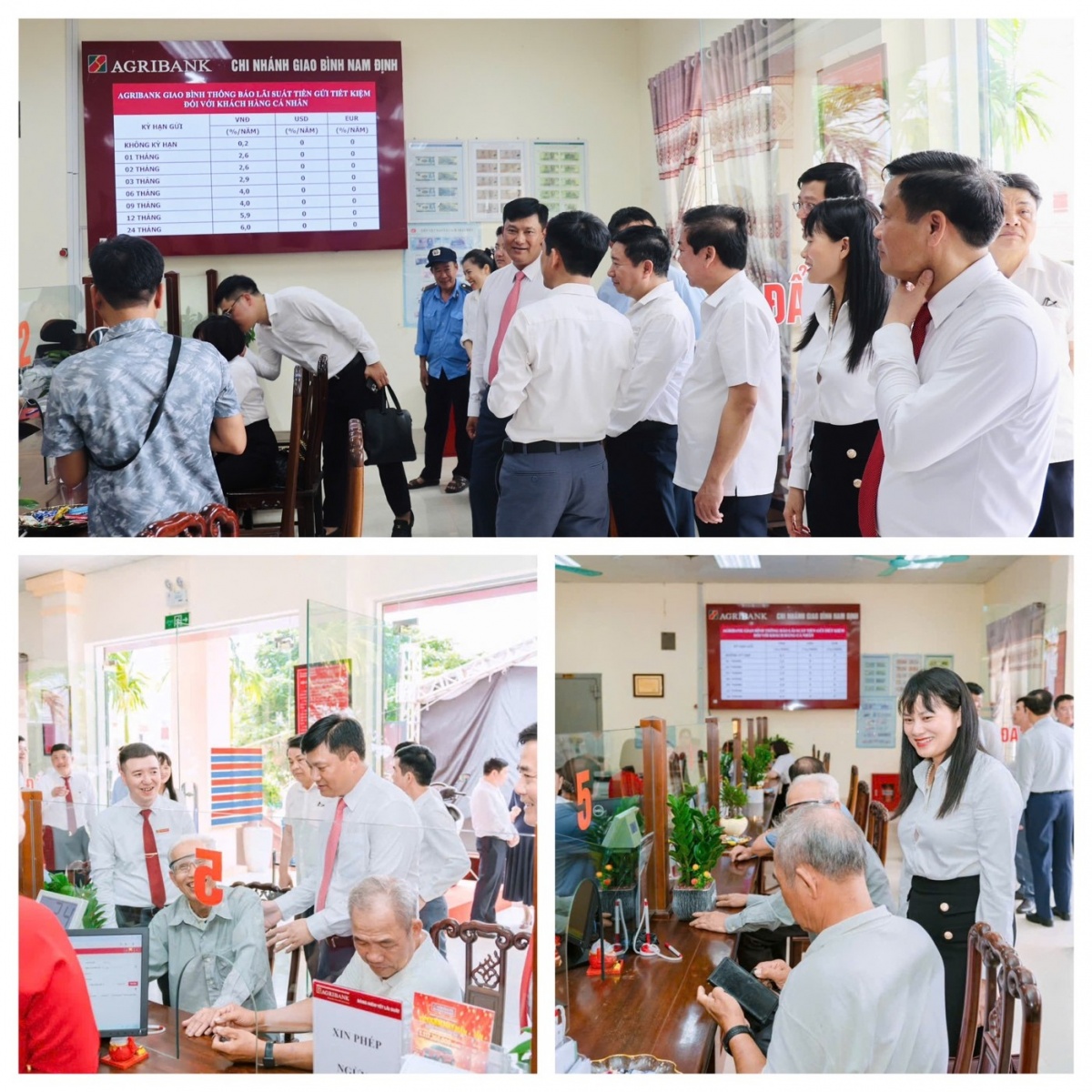 Agribank tối ưu hóa mạng lưới, khai phá dư địa phát triển kinh tế địa phương