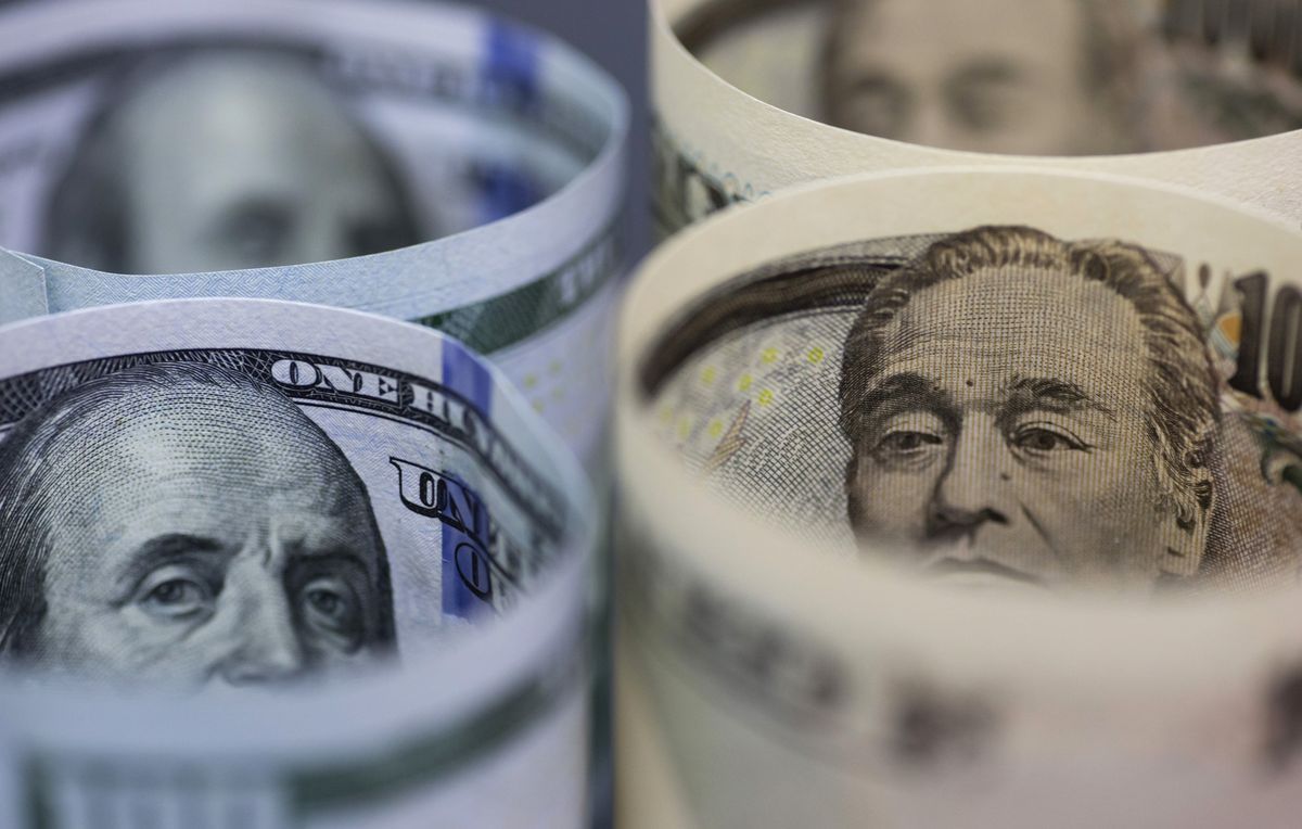 BoJ chịu sức ép lớn khi đồng yen tiến sát mốc 160 yen.USD.jpg