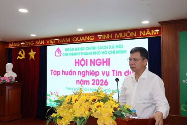 Chi nhánh NHCSXH TP. Hồ Chí Minh tập huấn nghiệp vụ tín dụng chính sách xã hội