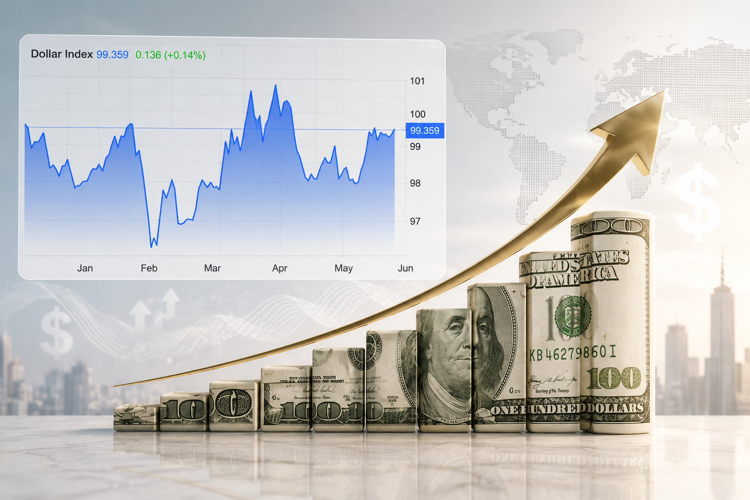 Điều gì đang kéo đồng USD mạnh trở lại?
