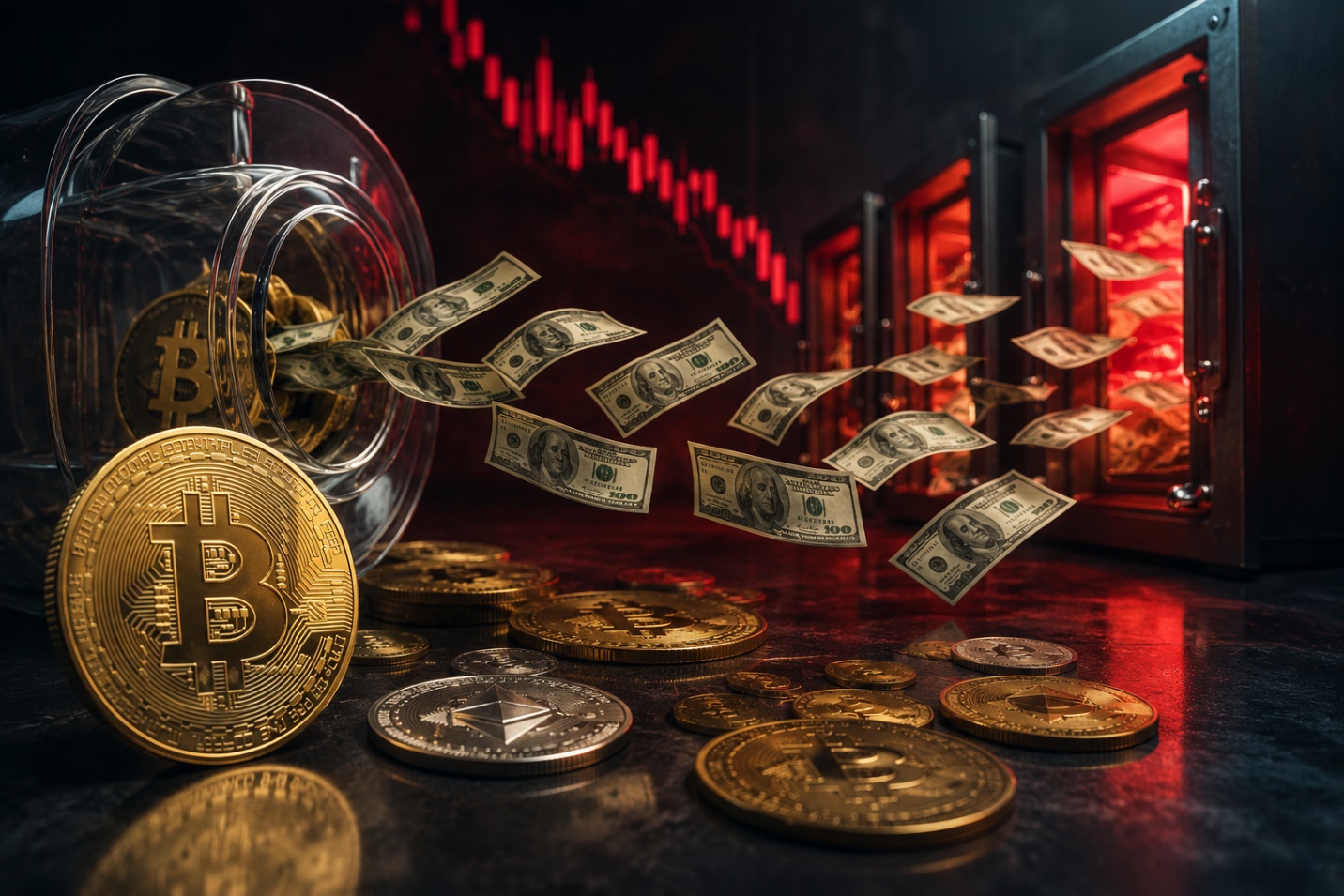 ETF Bitcoin bị rút vốn kỷ lục, Santiment cho rằng đáy thị trường đang đến gần