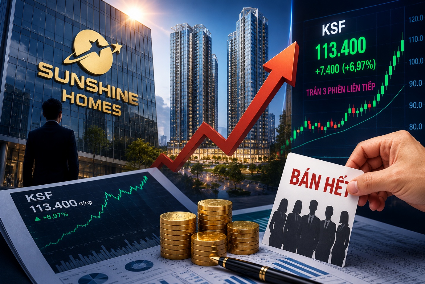 Điều gì đang diễn ra tại Sunshine Homes khi cổ phiếu tăng mạnh nhất nhiều năm?