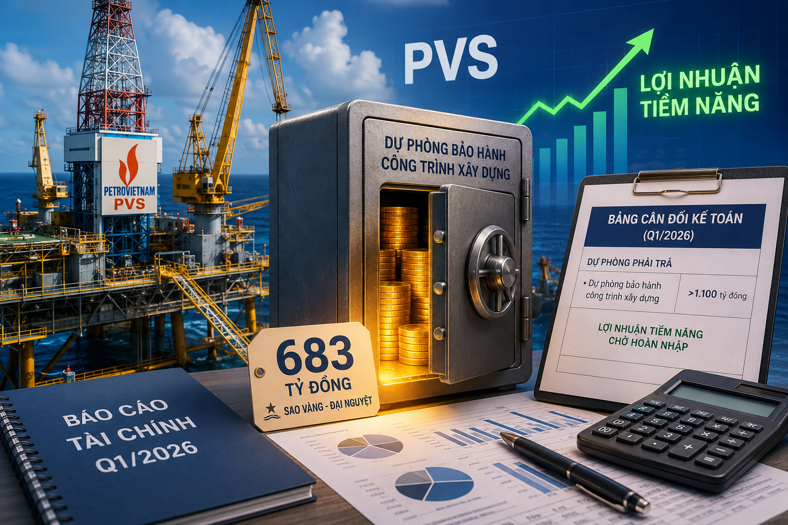 PVS đang “giấu” khoản lợi nhuận hàng trăm tỷ đồng trên bảng cân đối kế toán?