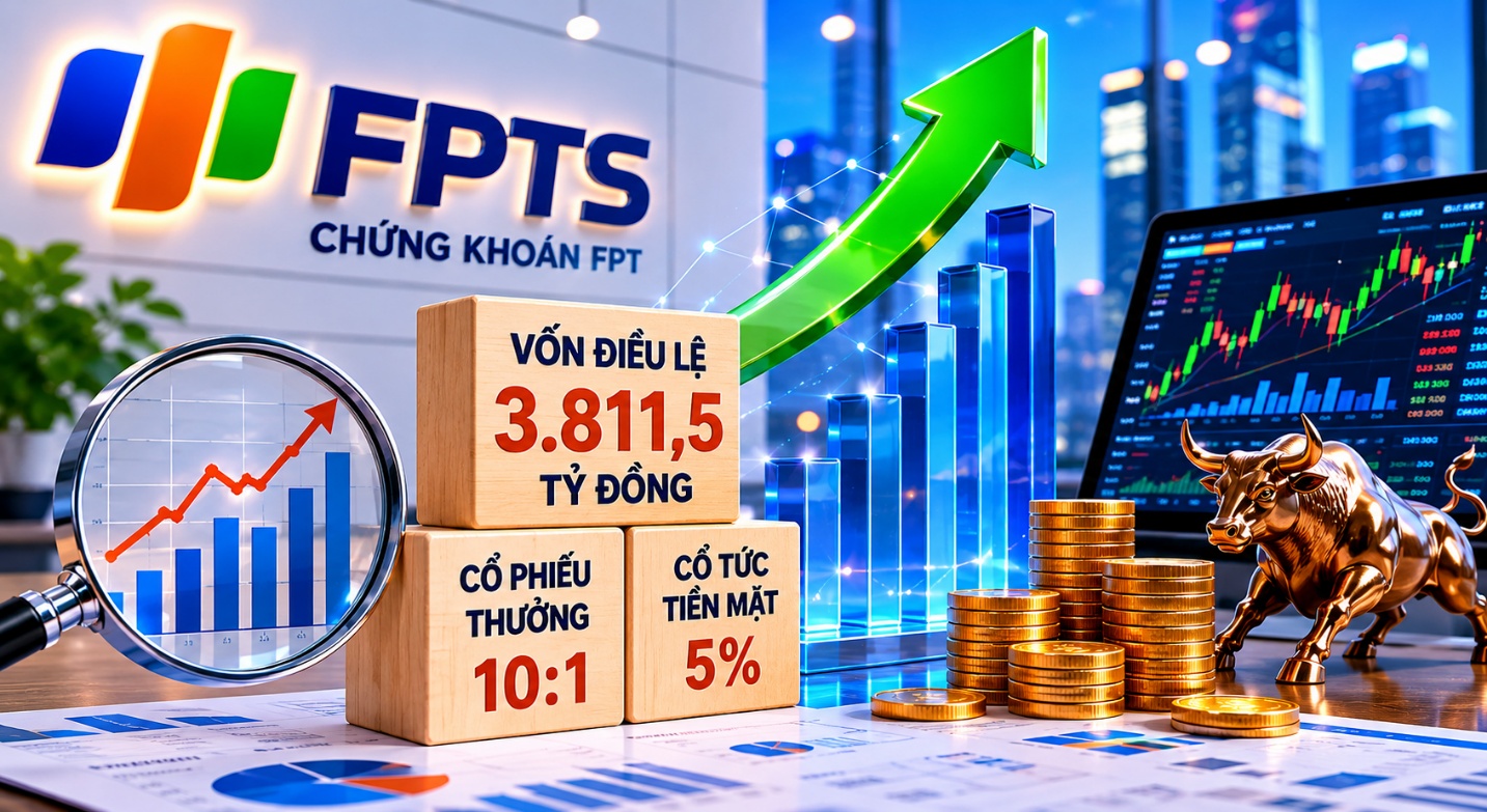 Vốn điều lệ vượt 3.800 tỷ đồng, FPTS đang chuẩn bị điều gì?