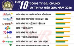 Top 50 Công ty Đại chúng uy tín và hiệu quả năm 2026