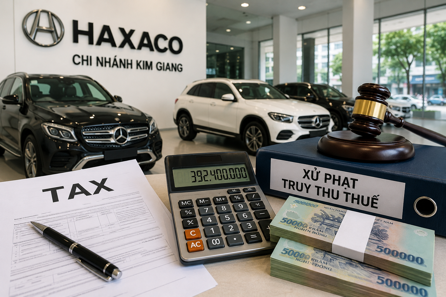 Chi nhánh Kim Giang của Haxaco bị xử phạt do khai sai nghĩa vụ thuế