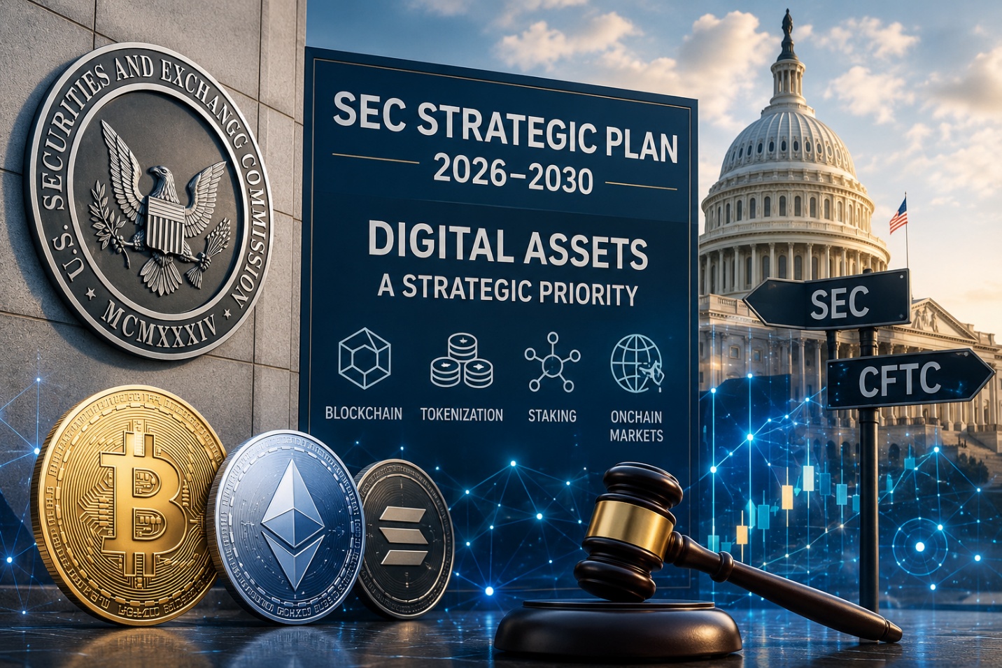 SEC bất ngờ đưa tài sản số vào chiến lược quốc gia đến 2030, thị trường crypto đón tín hiệu lớn