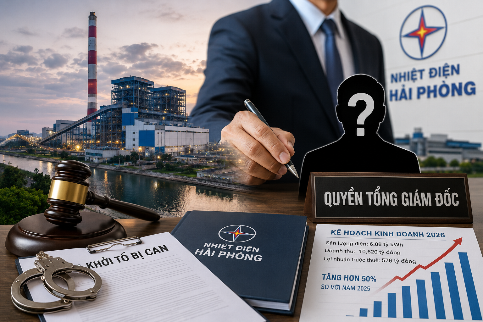 Nhiệt điện Hải Phòng có động thái mới sau khi Tổng Giám đốc bị khởi tố