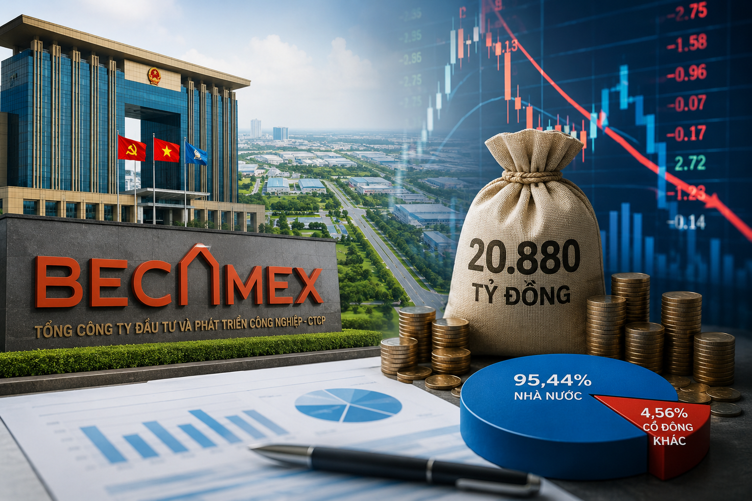 Từng lỡ thương vụ hơn 20.800 tỷ đồng, Becamex chuẩn bị cho cuộc đại tái cơ cấu cổ đông?