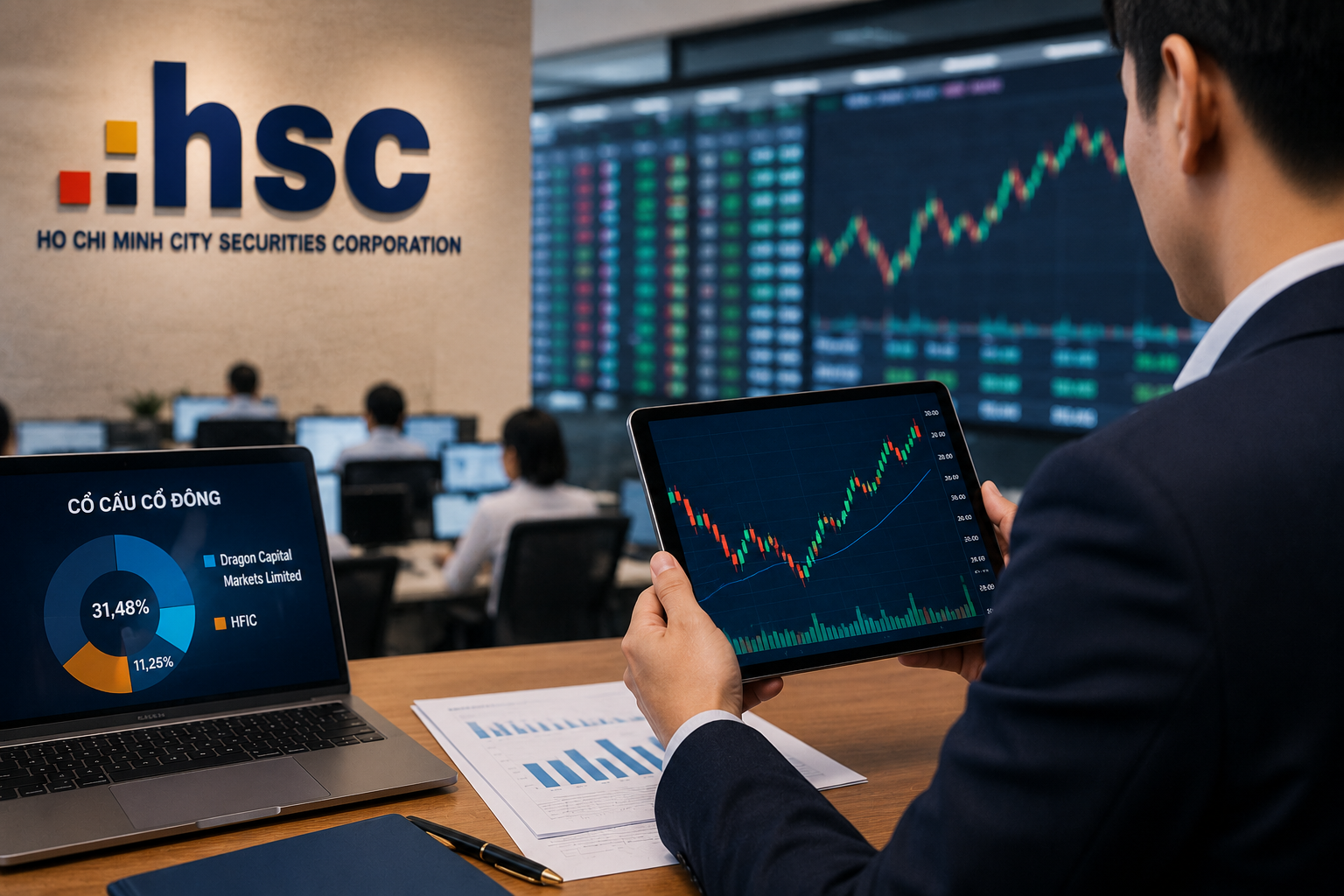 Hơn 20% vốn HSC được sang tay trước thềm kế hoạch tăng vốn nghìn tỷ đồng