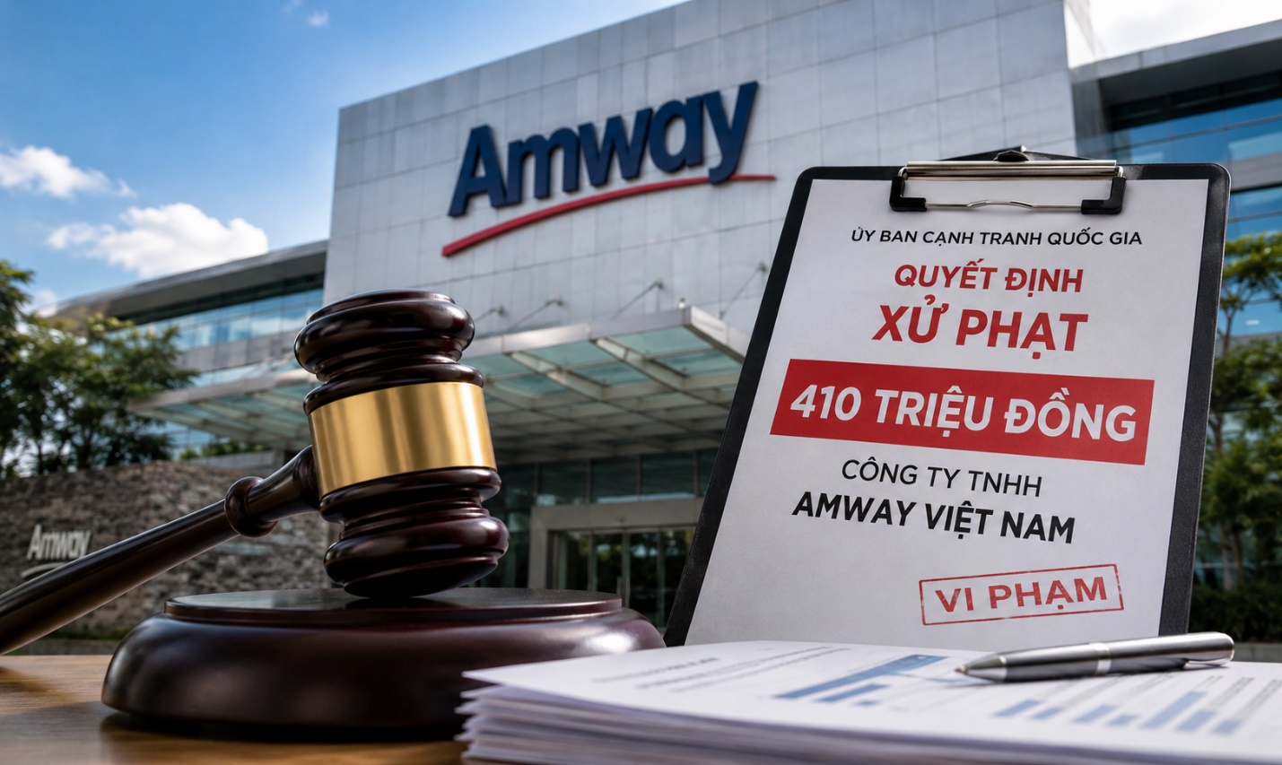 "Ông lớn" đa cấp Amway Việt Nam nhận án phạt 410 triệu đồng vì nhiều sai phạm