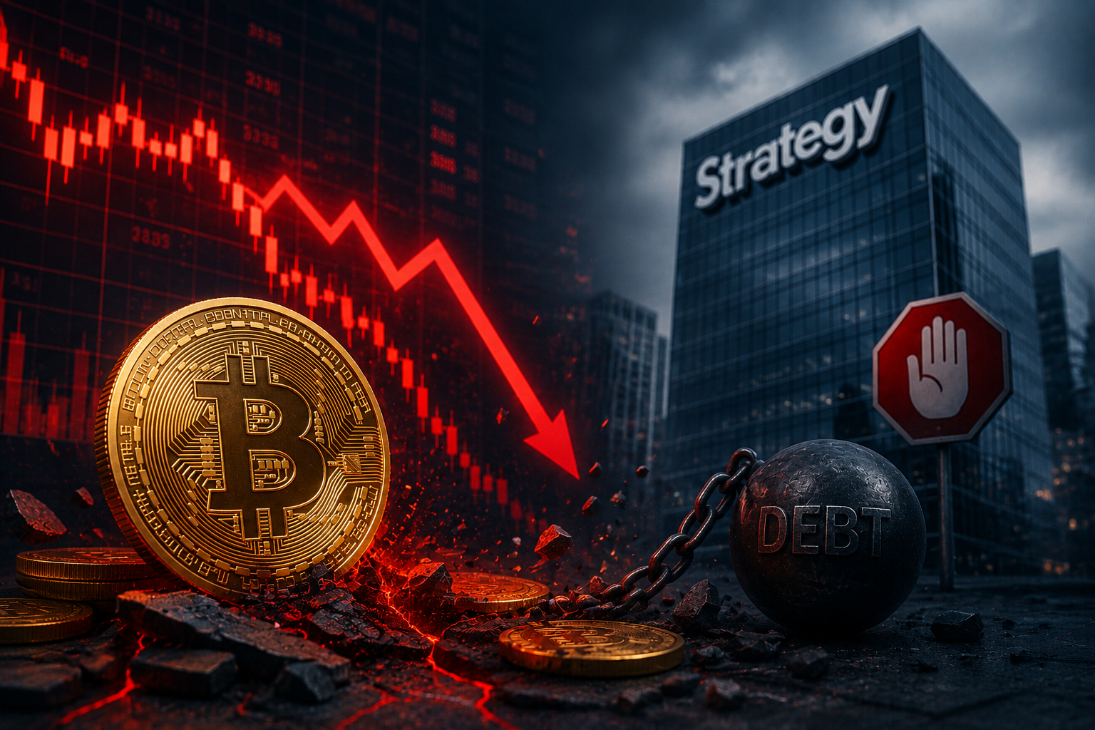 Ông vua gom Bitcoin bất ngờ hãm phanh, BTC giảm mạnh về 61.000 USD