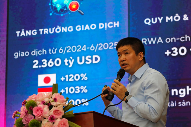 Ông Phan Đức Trung, Chủ tịch Hiệp hội Blockchain và Tài sản số Việt Nam (VBA).