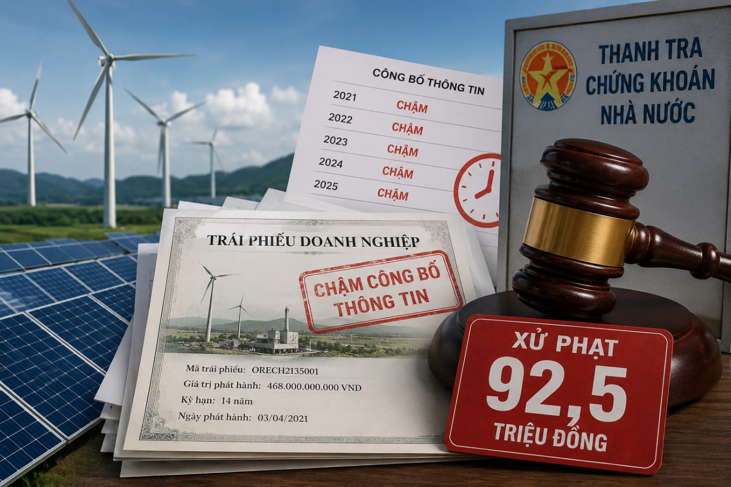 Nhiều năm vi phạm công bố thông tin, một công ty năng lượng bị xử phạt