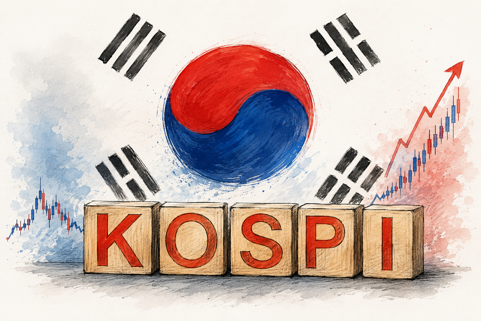 KOSPI tăng 78%, khối ngoại vẫn rút 62 tỷ USD: Mặt trái của cơn sốt AI