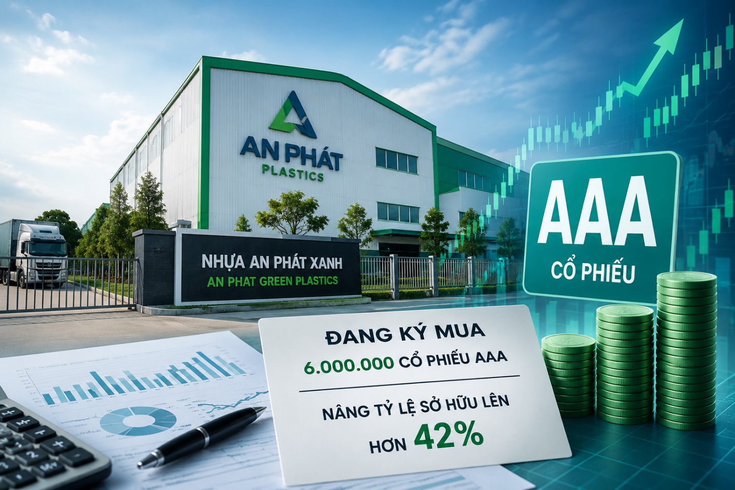 Cổ đông lớn nhất muốn tăng tỷ lệ sở hữu tại AAA lên 42%, chuyện gì đang diễn ra?