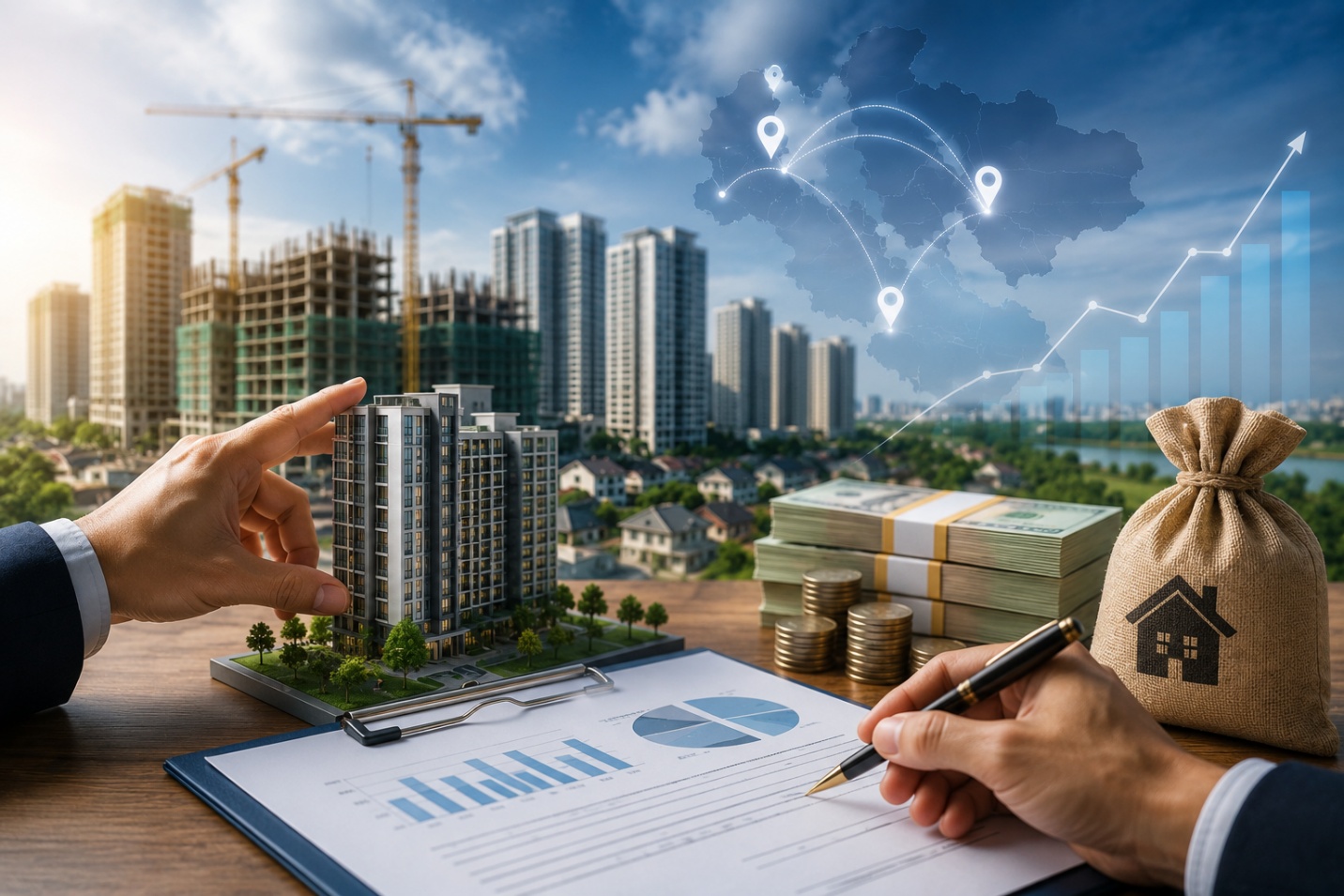 Lợi nhuận đi lùi, Hải Phát Invest vẫn rót vốn mạnh vào bất động sản
