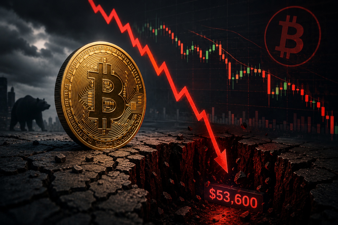 CryptoQuant: Bitcoin có thể giảm về 53.600 USD khi nhu cầu tiếp tục lao dốc