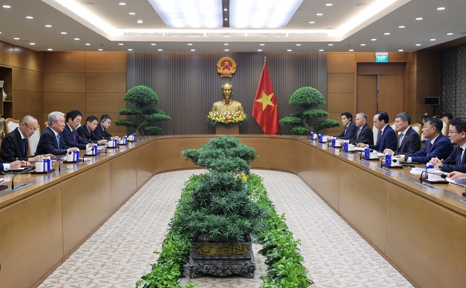 Thủ tướng Lê Minh Hưng tiếp ông Tanaka Akihiko, Chủ tịch Cơ quan Hợp tác quốc tế Nhật Bản (JICA).png