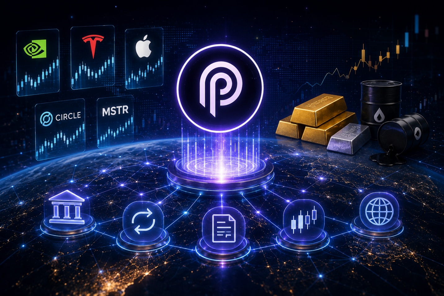 Cơn sốt RWA tăng tốc: Pyth đưa cổ phiếu, vàng và dầu vào cuộc chơi blockchain