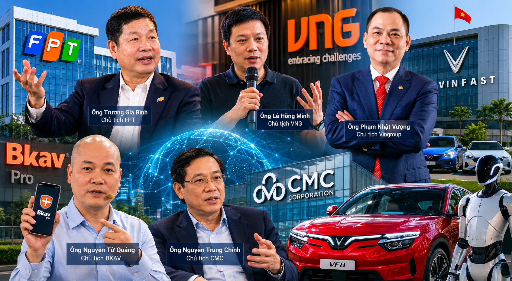 Nếu Mỹ có Elon Musk và Mark Zuckerberg, ai đang viết giấc mơ công nghệ Việt?