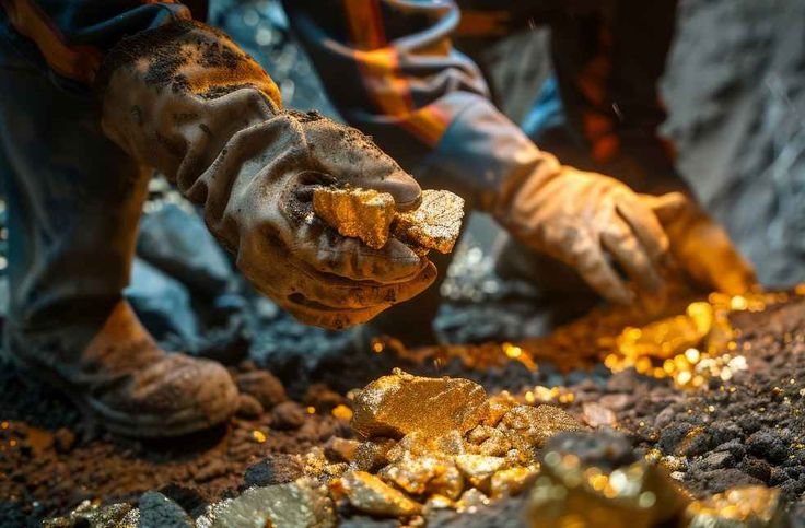 Vàng lập đỉnh, vì sao nhà đầu tư lại bán cổ phiếu khai thác vàng?