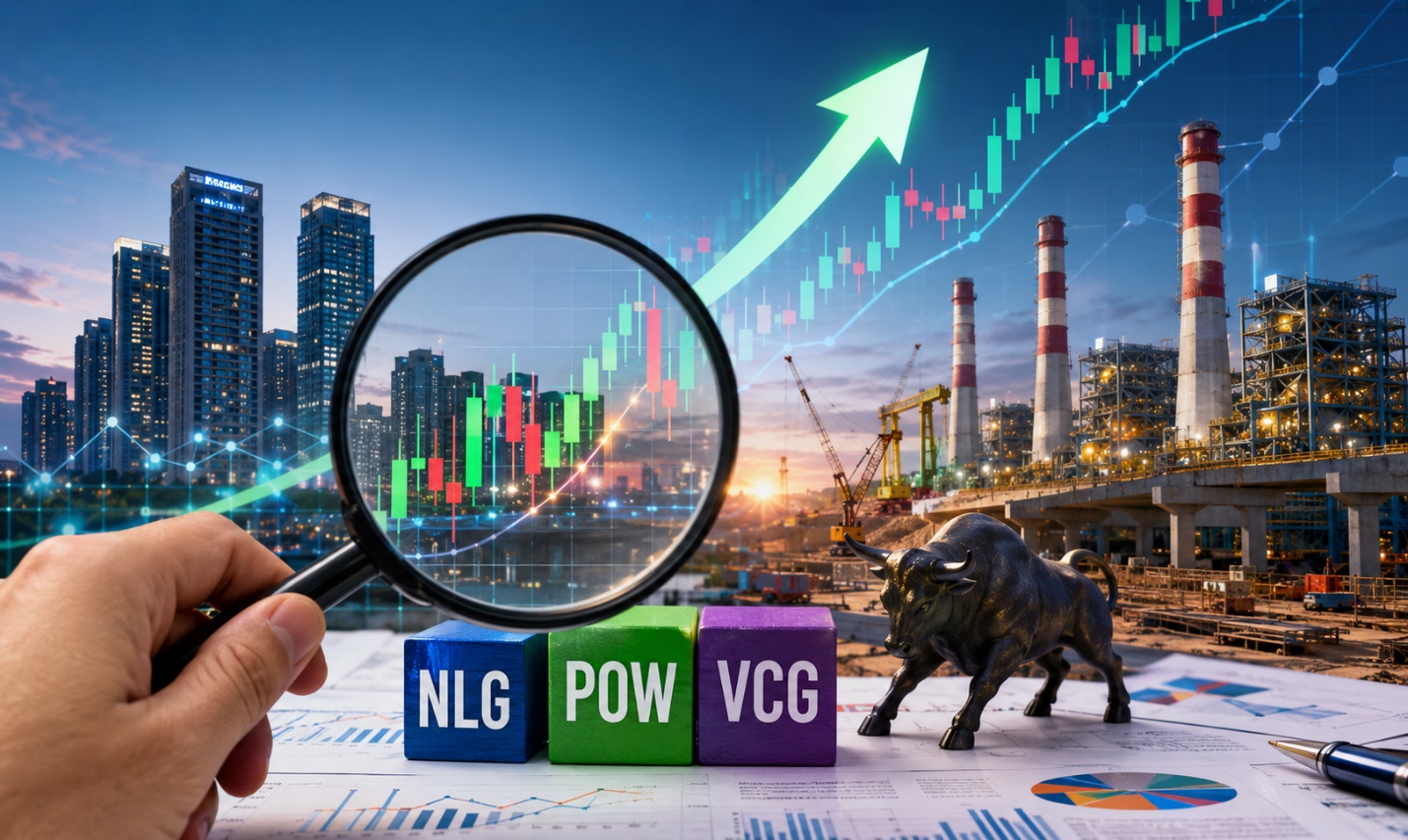 Cổ phiếu đáng chú ý ngày 17/6: NLG, POW, VCG được gọi tên, đâu là cơ hội lớn nhất?