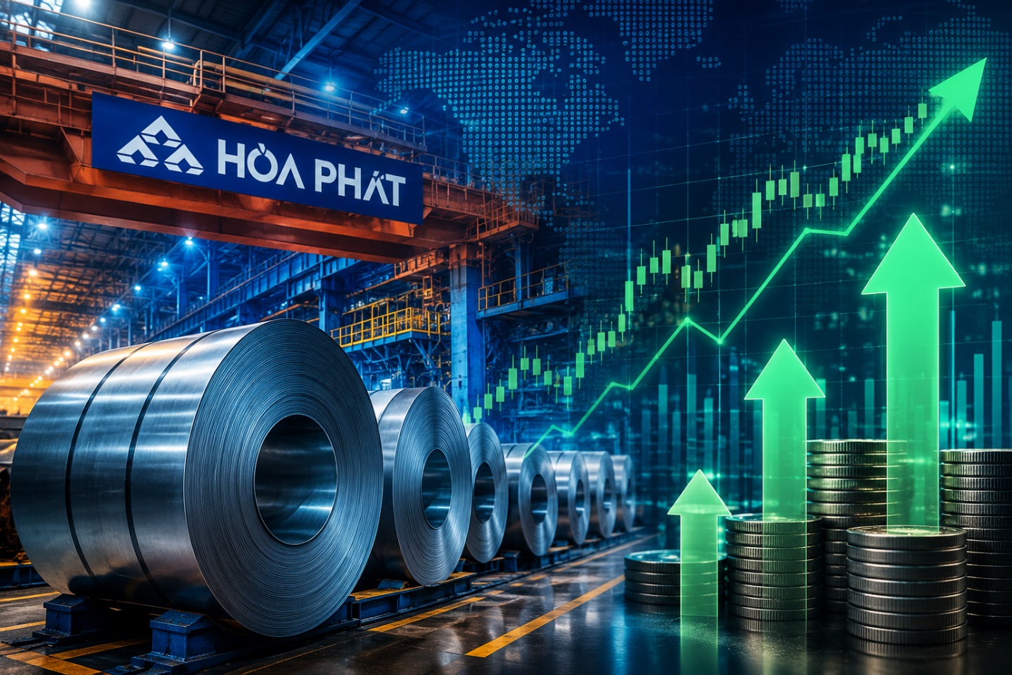 Điều gì khiến dòng tiền ngoại quay lại mạnh mẽ với cổ phiếu thép HPG?