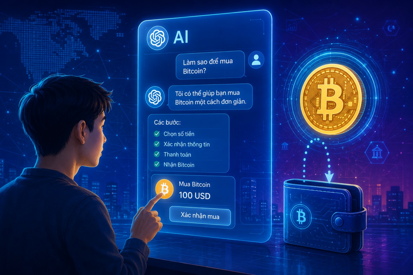 ChatGPT có thể trở thành “cửa ngõ” mới đưa hàng tỷ người đến với Bitcoin