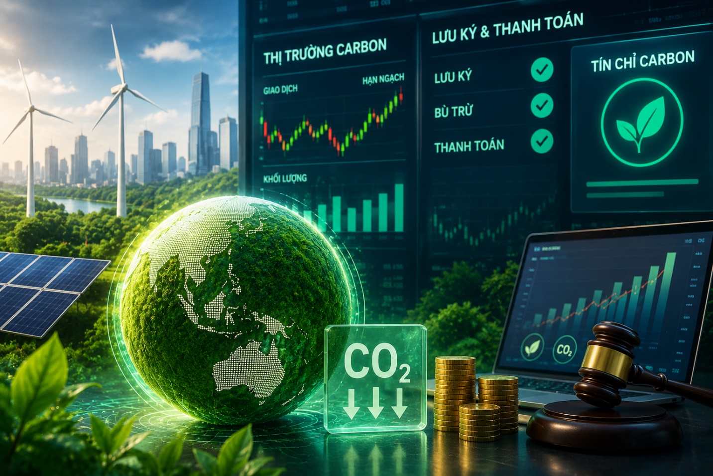 VNDIRECT gia nhập nhóm tiên phong trên thị trường carbon Việt Nam
