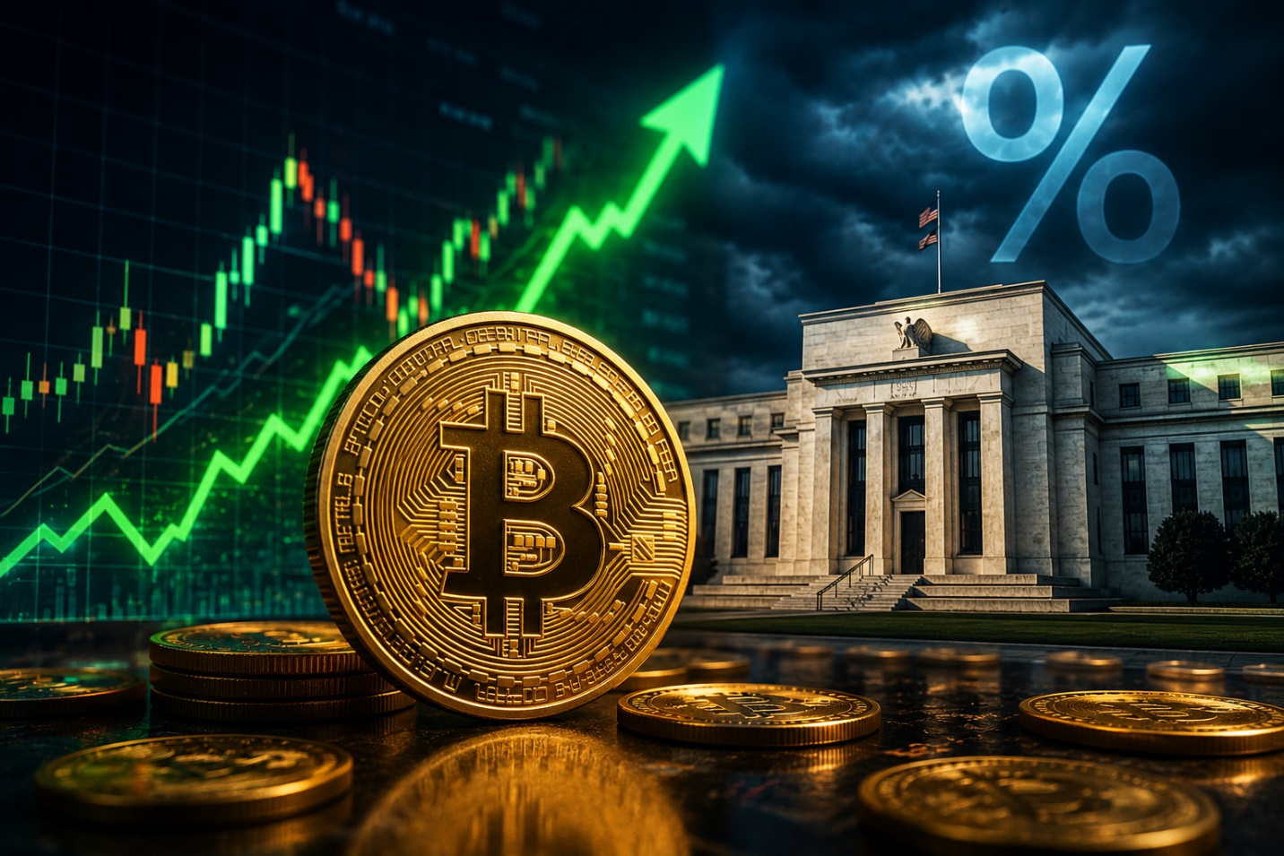 Bitcoin vượt 63.000 USD, thị trường bất ngờ đặt cược Fed tăng lãi suất trở lại