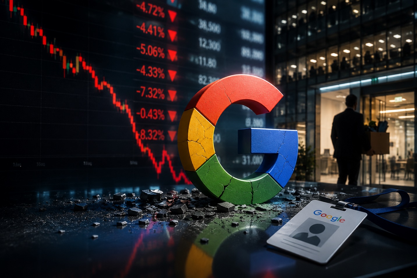 Alphabet bốc hơi 5% vốn hóa chỉ trong một phiên, chuyện gì đang xảy ra?