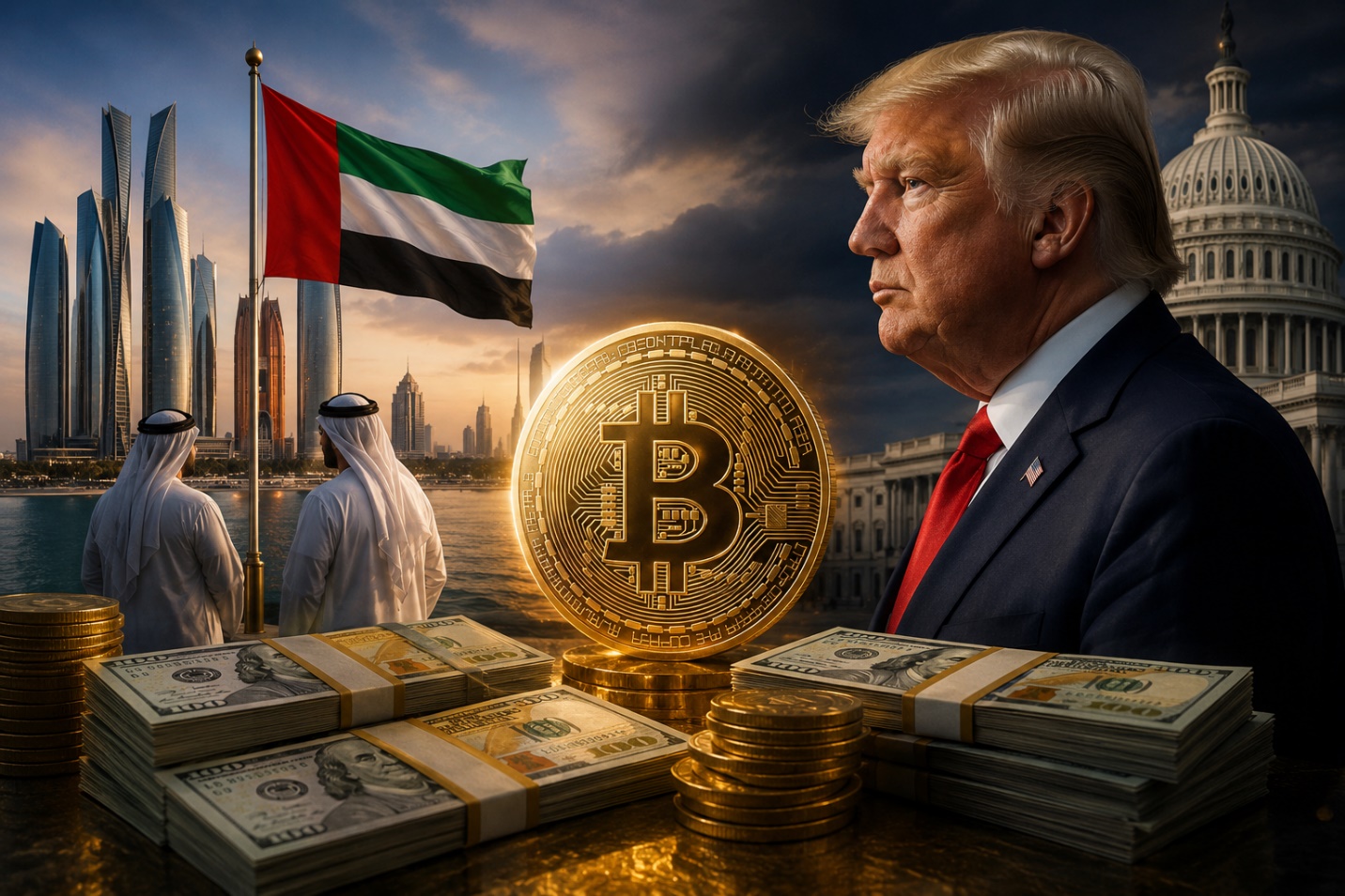 Gia đình Donald Trump được cho là thu về hàng trăm triệu USD từ thương vụ với Abu Dhabi