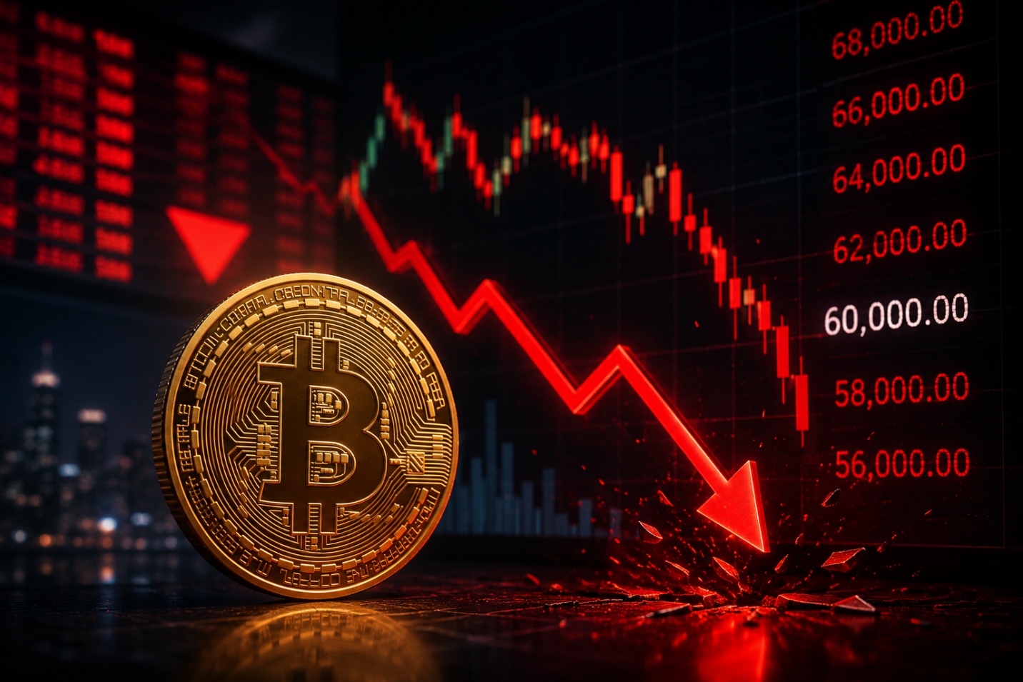 Bitcoin xuyên thủng 60.000 USD, thị trường tiền số đối mặt cú sốc mới