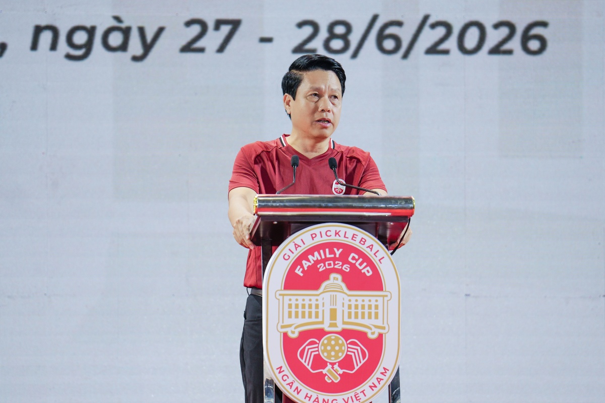đồng chí Phạm Tiến Dũng, Phó Thống đốc Ngân hàng Nhà nước, Chủ tịch Công đoàn Ngân hàng Việt Nam, Trưởng Ban tổ chức giải