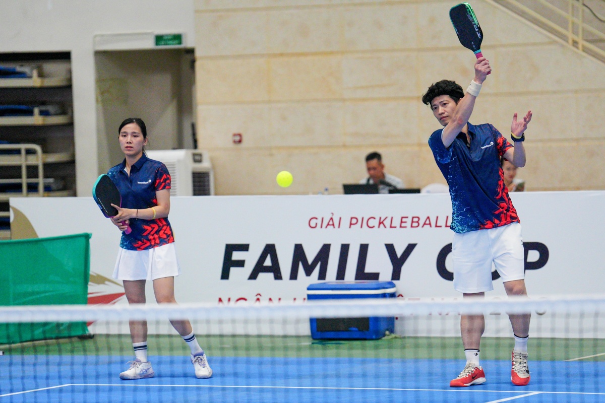 Gần 700 vận động viên tranh tài tại Giải Pickleball Family Cup Ngân hàng Việt Nam 2026