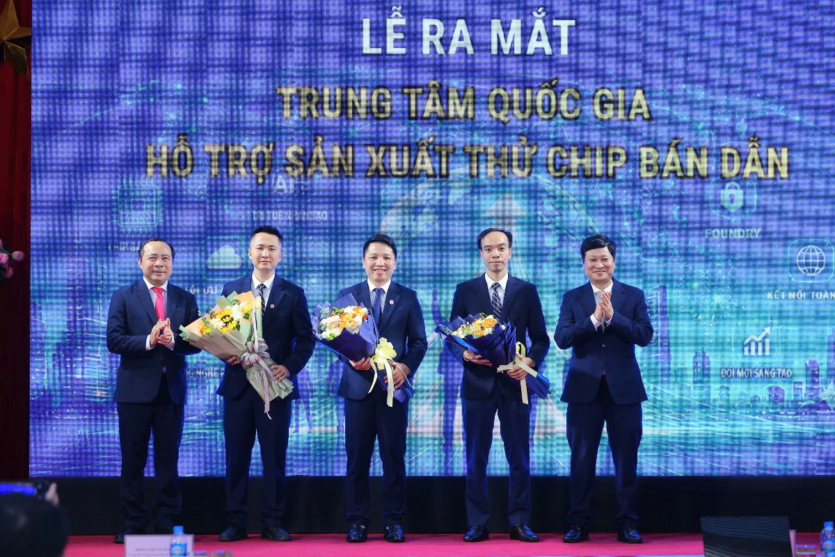 Việt Nam lần đầu có Trung tâm quốc gia hỗ trợ sản xuất thử chip bán dẫn