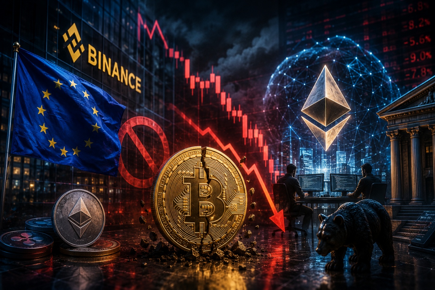 Crypto 2 tuần qua: Binance gặp biến, Ethereum lập "liên minh" mới, Bitcoin lao dốc