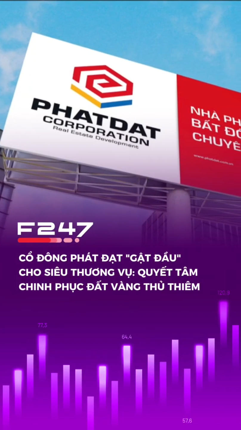 Cổ đông đã bấm nút thông qua! Phát Đạt chính thức tiến quân vào Thủ Thiêm Eco Smart City. Quỹ đất sạch, vị trí đắc địa, quy mô tài chính cực lớn