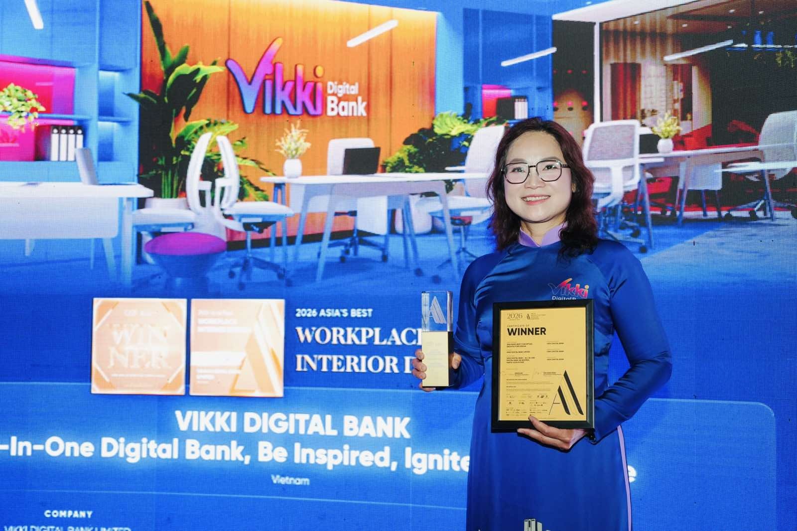 Ngân hàng Số Vikki kiến tạo chuẩn mực mới cho ngành ngân hàng với giải thưởng thiết kế xuất sắc nhất Châu Á