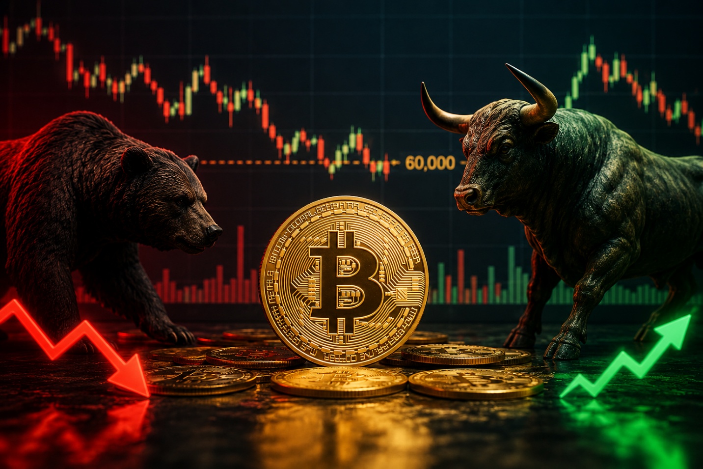 Bitcoin giằng co quanh 60.000 USD, liệu vùng đáy đã được xác lập?