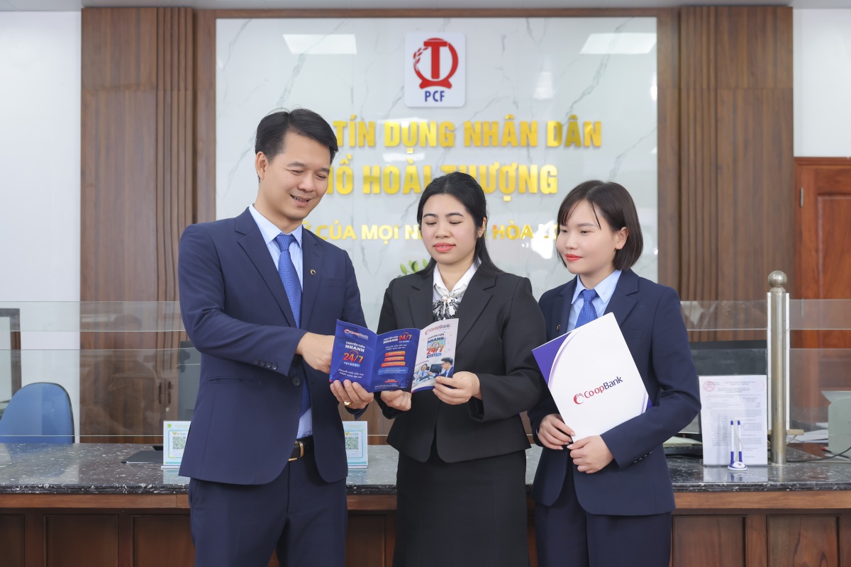Co-opBank: 13 năm hành trình chuyển mình, khẳng định vai trò “Ngân hàng của các QTDND”