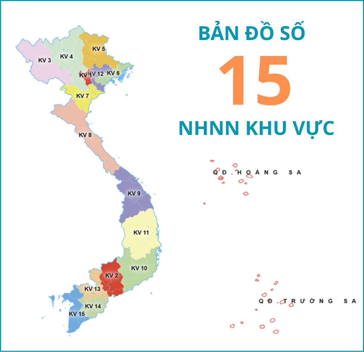 Thời báo Ngân hàng triển khai Bản đồ số NHNN các khu vực từ 1/7/2026