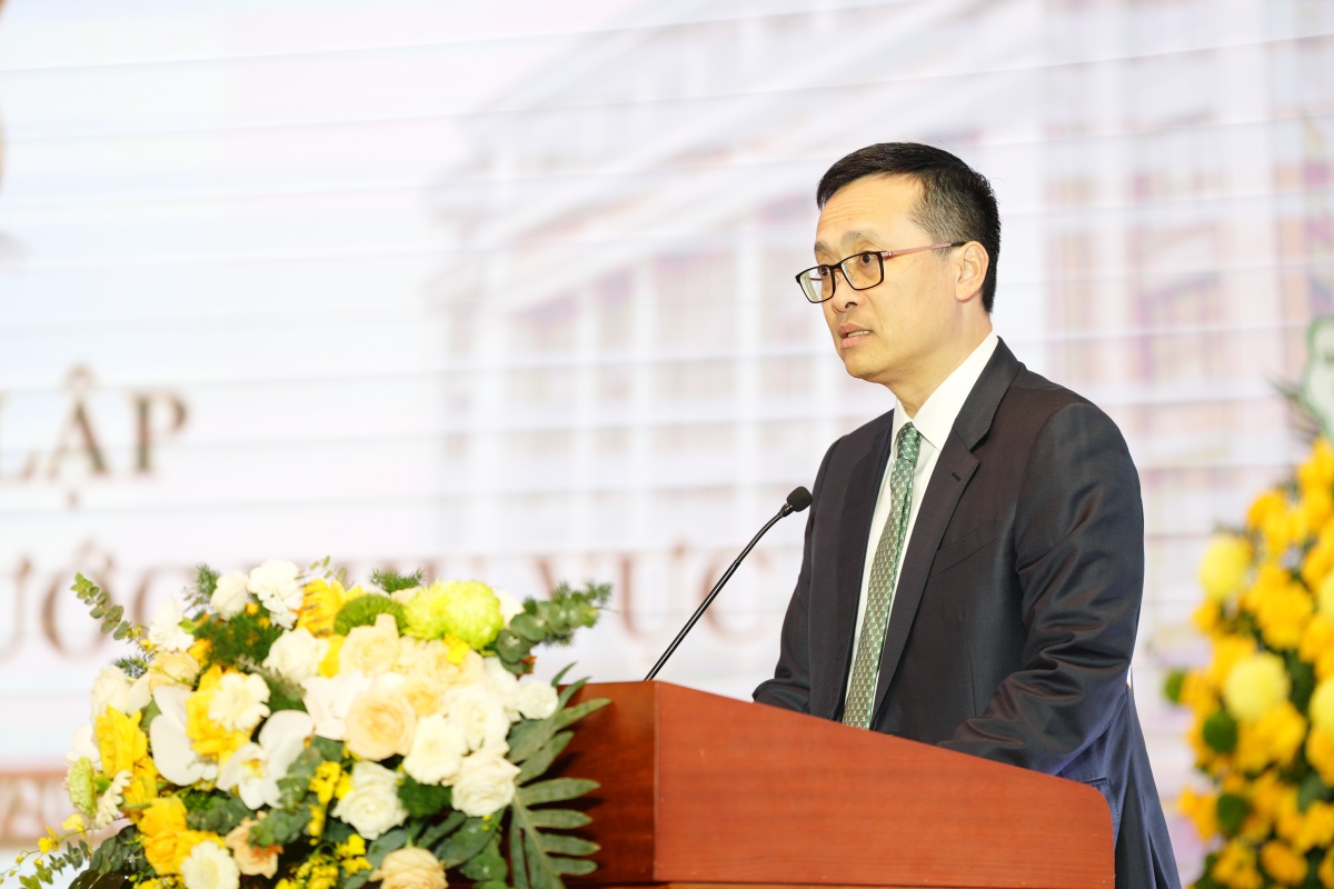 Phó Thống đốc NHNN Phạm Quang Dũng phát biểu tại Lễ kỷ niệm