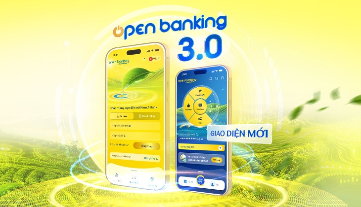 Ứng dụng ngân hàng số Open Banking 3.0 mang đến trải nghiệm vượt trội cho khách hàng.