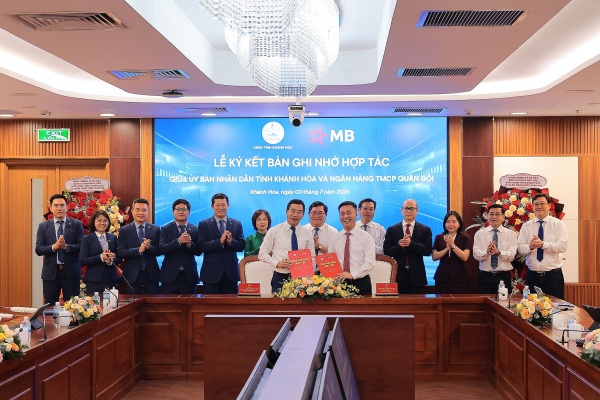 Tỉnh Khánh Hòa bắt tay với MB thúc đẩy phát triển kinh tế - xã hội và chuyển đổi số địa phương