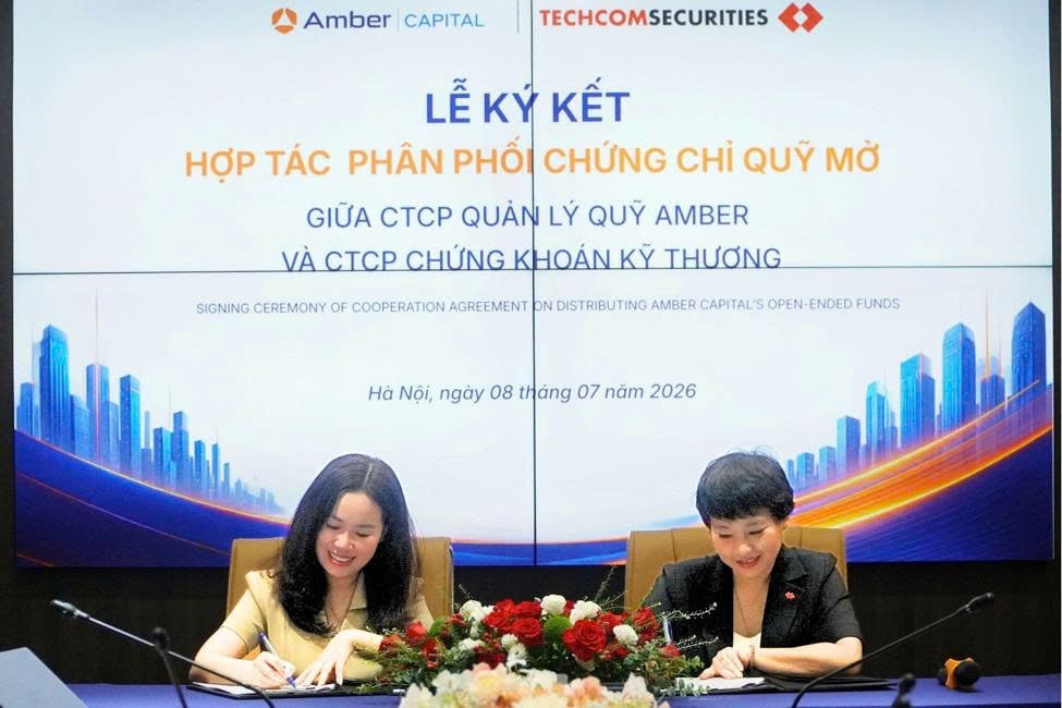 Amber Capital bắt tay TCBS, mở rộng kênh phân phối chứng chỉ quỹ mở