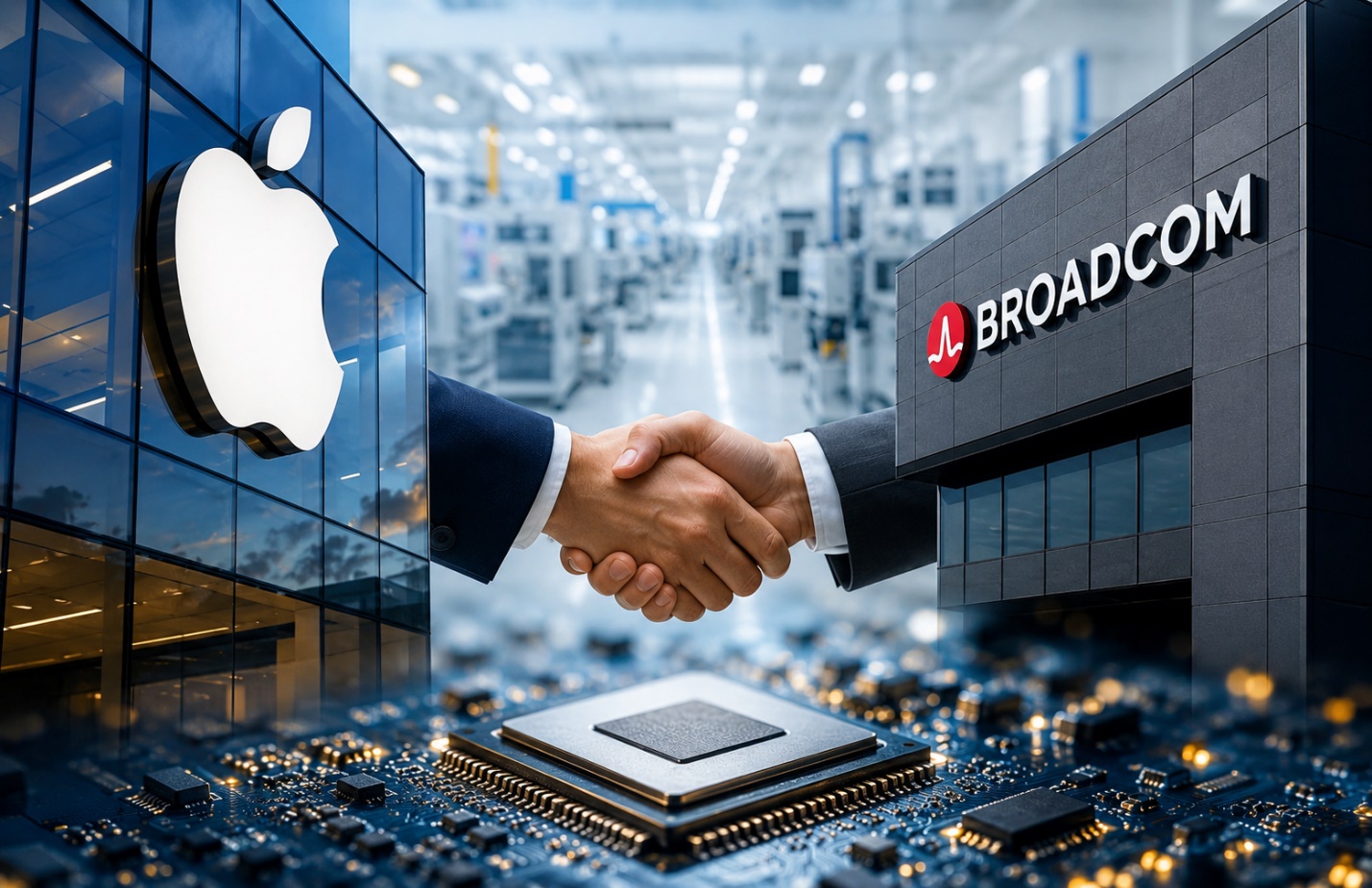 Apple chi hơn 30 tỷ USD mua chip, Broadcom lập tức hưởng lợi