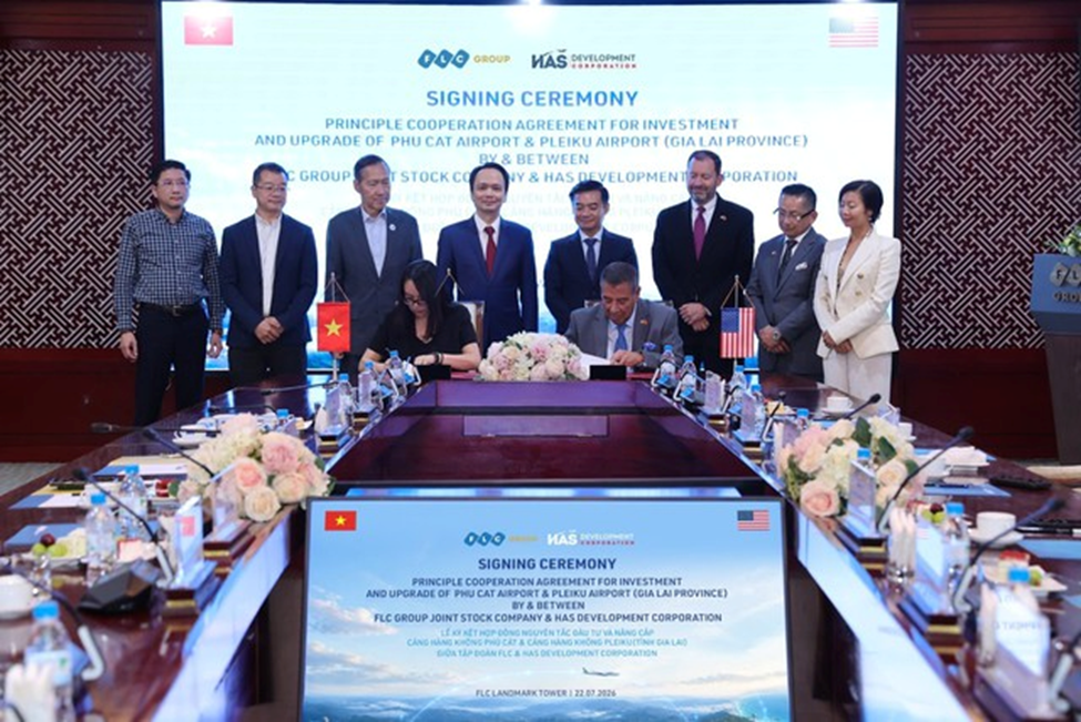 Đại bàng Mỹ bắt tay FLC nghiên cứu đầu tư 2 sân bay tại Gia Lai